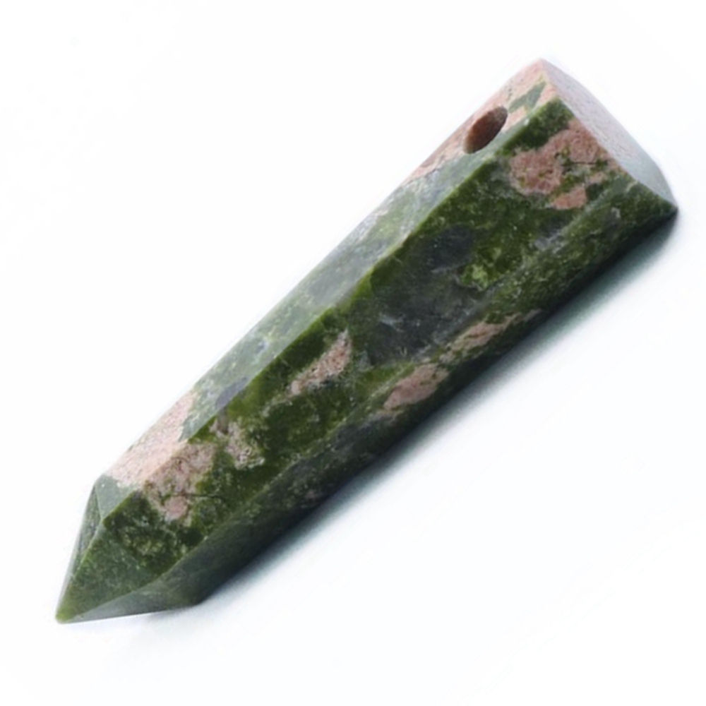 Natural Healing Bullet Crystal Stone Point Pendant Necklace Gemstone Point Necklaces Reiki Quartz Jewelry for Women