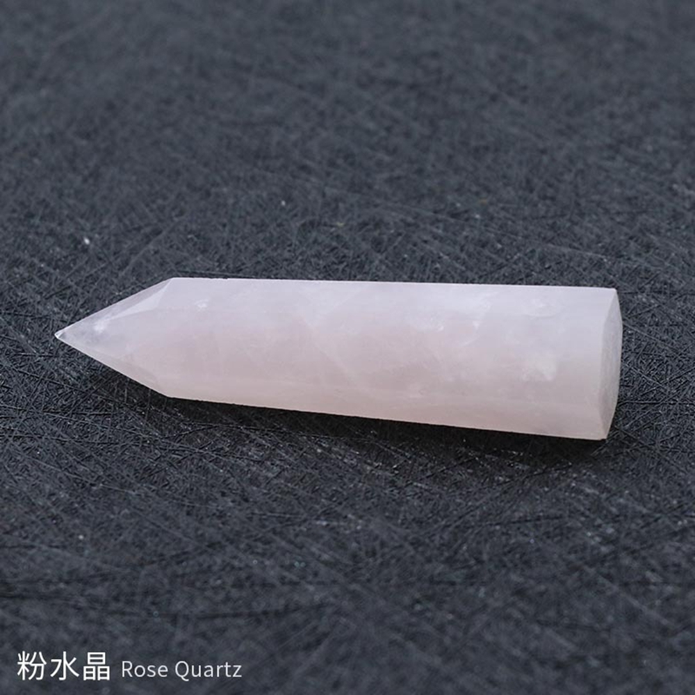 Natural Healing Bullet Crystal Stone Point Pendant Necklace Gemstone Point Necklaces Reiki Quartz Jewelry for Women