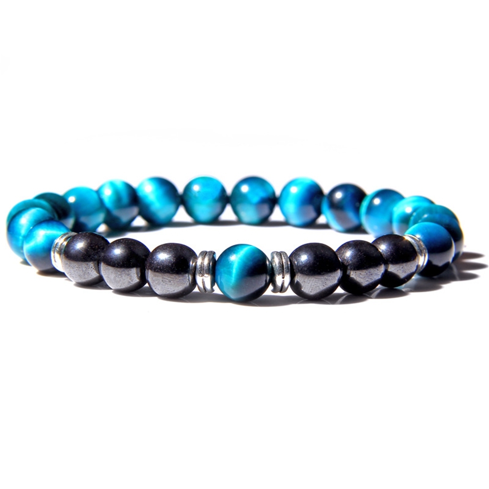 Natural Gemstone Hematite Bracelet for Women and Men