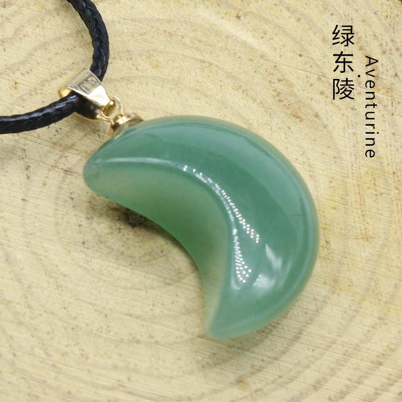 Natural Healing Bullet Crystal Stone Point Pendant Necklace Gemstone Point Necklaces Reiki Quartz Jewelry for Women