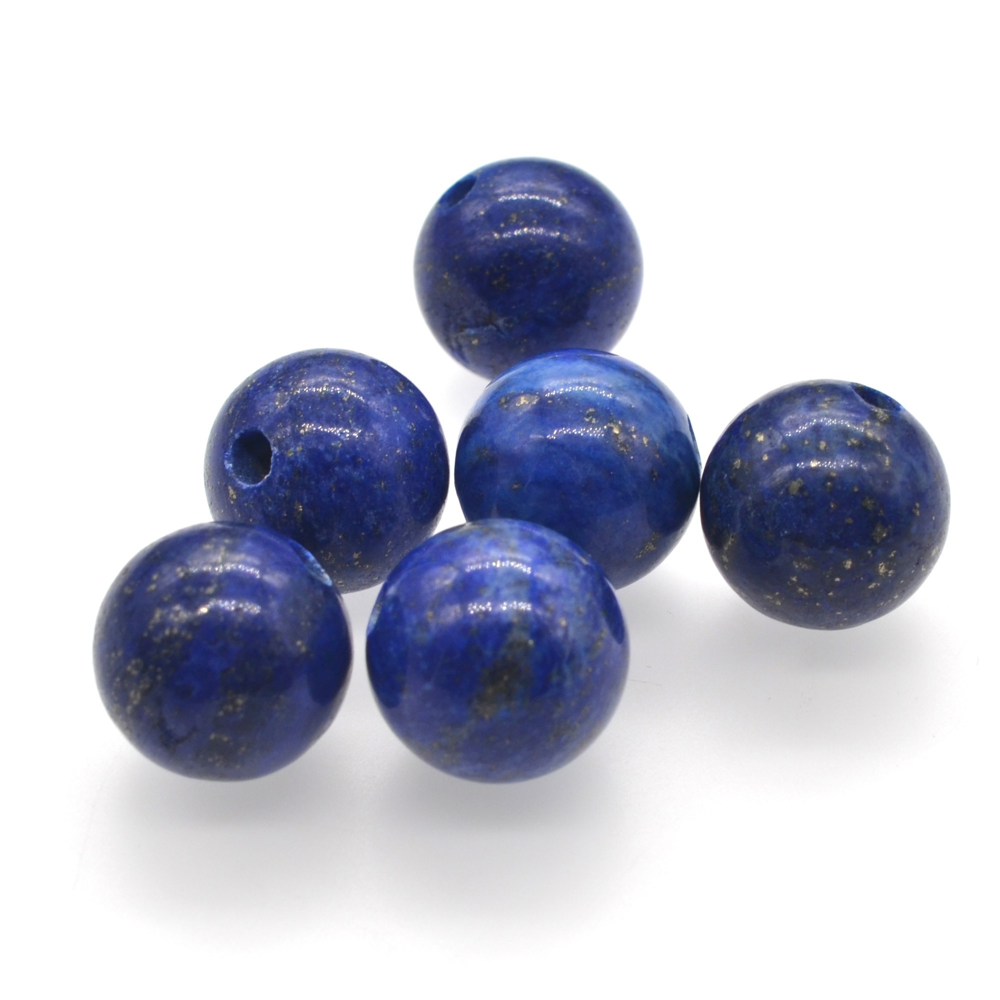 Natural Gemstone 8MM Beads Simle Face Alloy Stone Bracelet