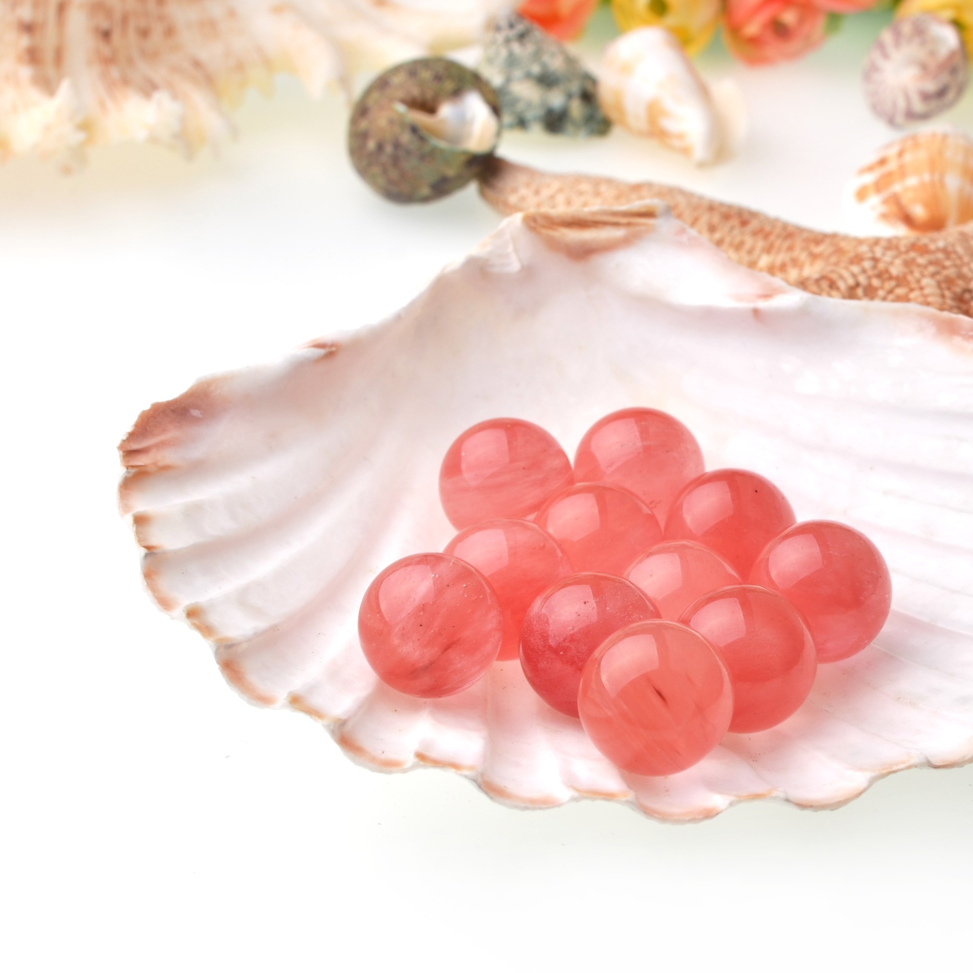 Natural Gemstone 8MM Beads Simle Face Alloy Stone Bracelet