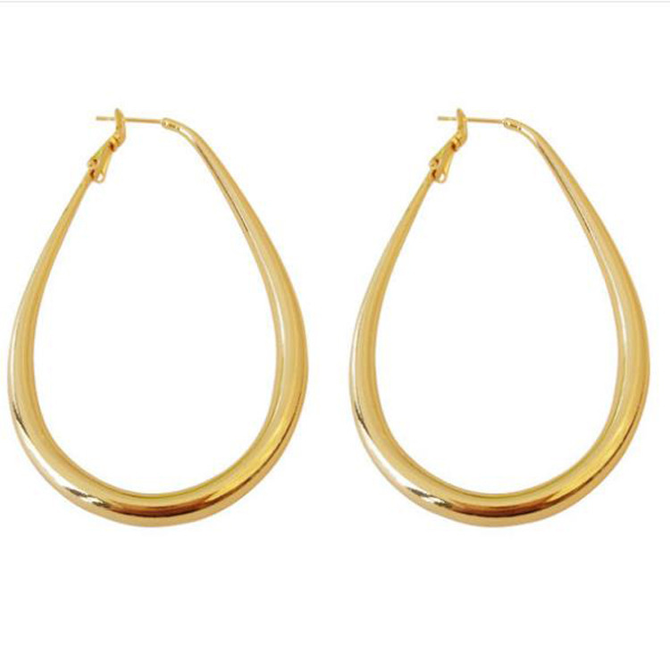 Geomotry Heart Hoop Earring Drop Dangle Heart Triangle Round Square Hexagon Shape