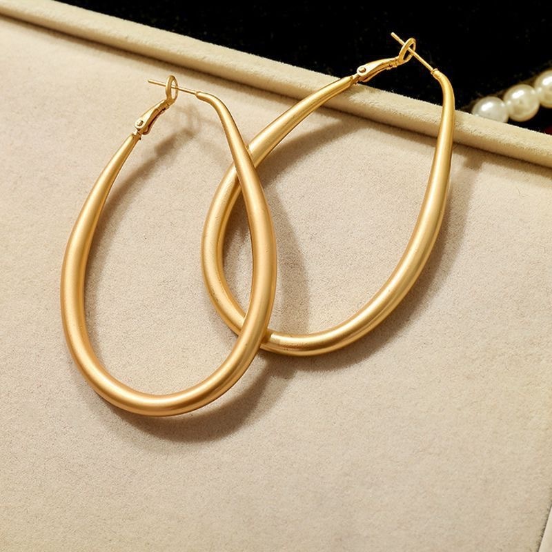 Geomotry Heart Hoop Earring Drop Dangle Heart Triangle Round Square Hexagon Shape