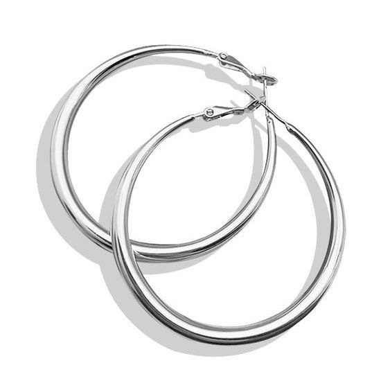 Geomotry Heart Hoop Earring Drop Dangle Heart Triangle Round Square Hexagon Shape