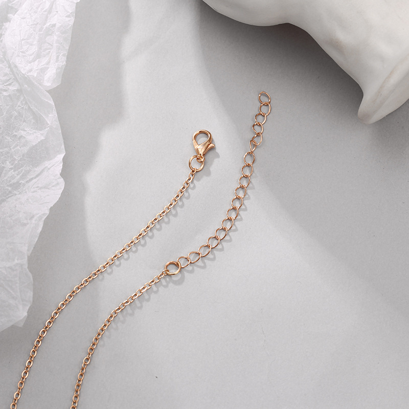 Gold & Silver Moon Star Choker Short Dainty Necklace Pendant for Women Girl