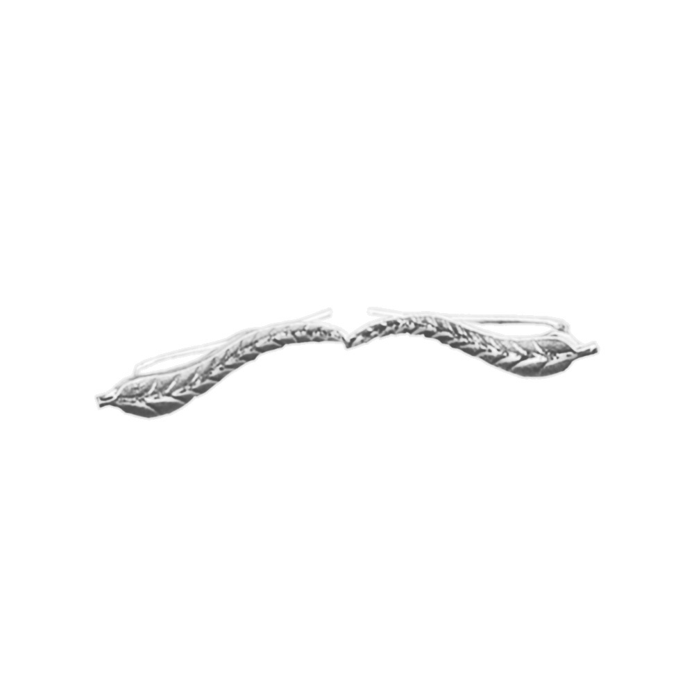 Gold Stud Earrings Dainty Leaf Earrings Charm Minimal Earrings Jewelry for Women and Girls