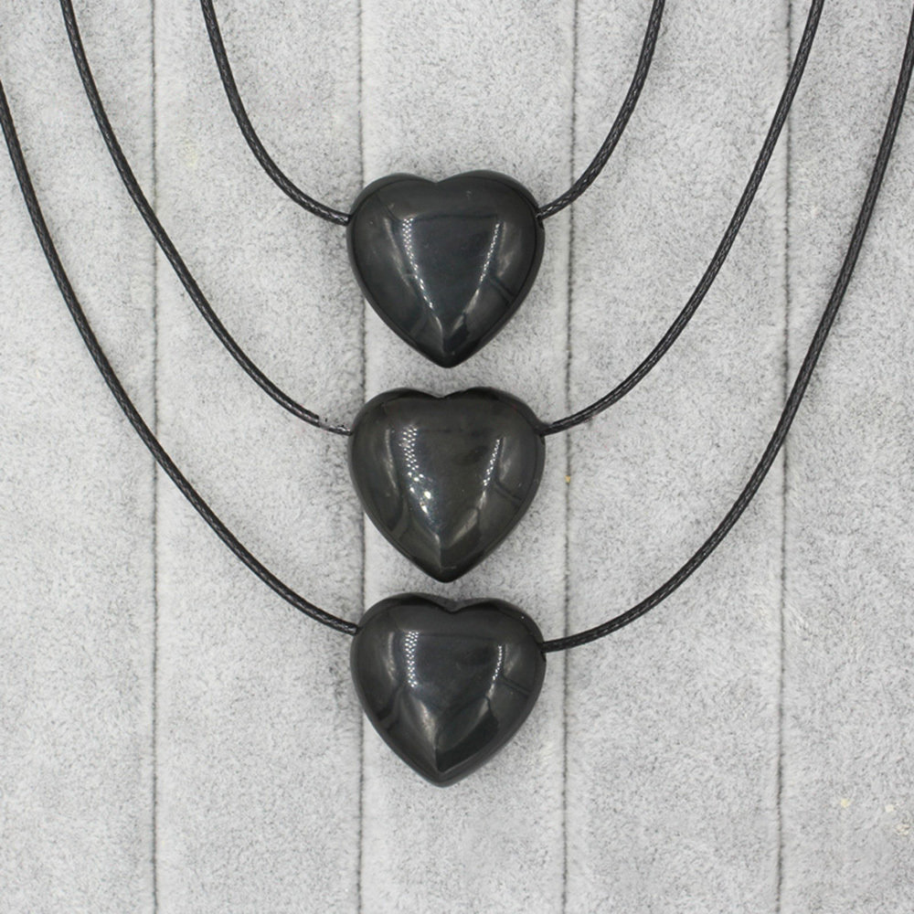 Wire Wrap Raw Amethyst Stone Pendant Necklace Natural Healing Chakra Crystals for Women