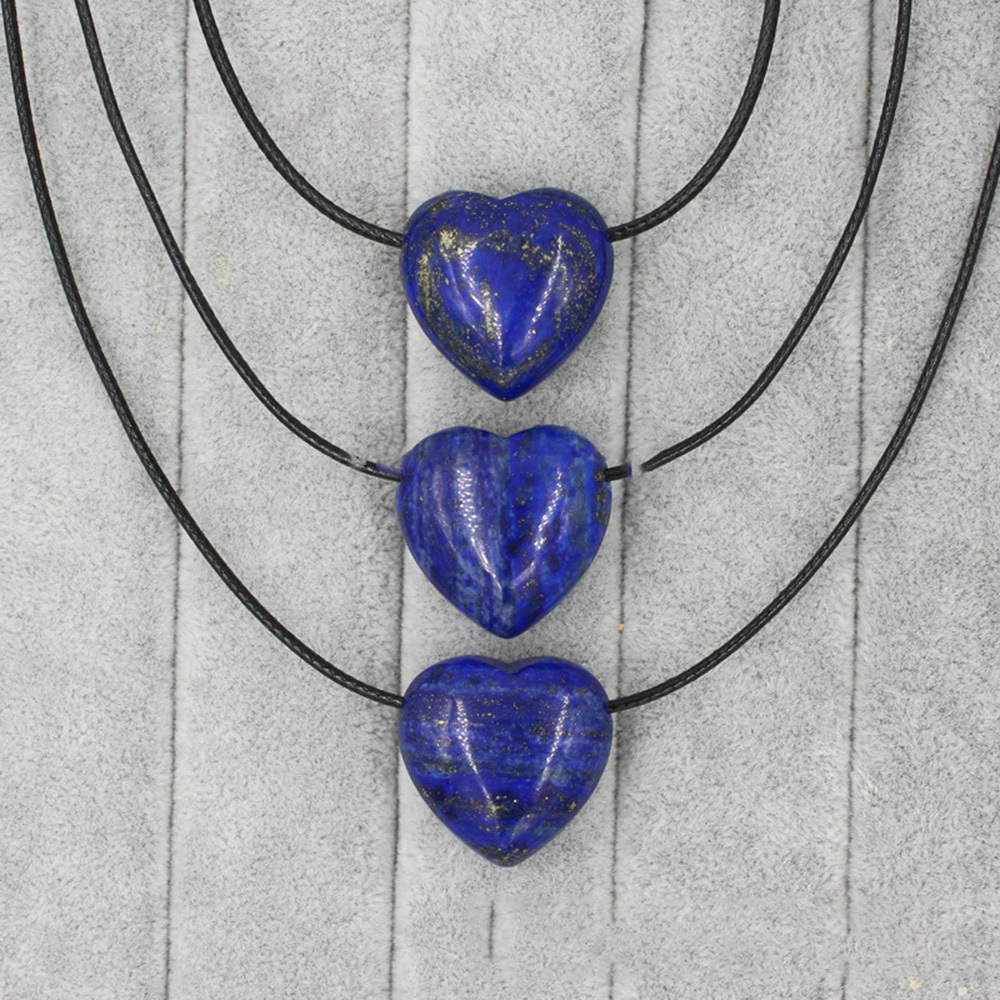 Wire Wrap Raw Amethyst Stone Pendant Necklace Natural Healing Chakra Crystals for Women