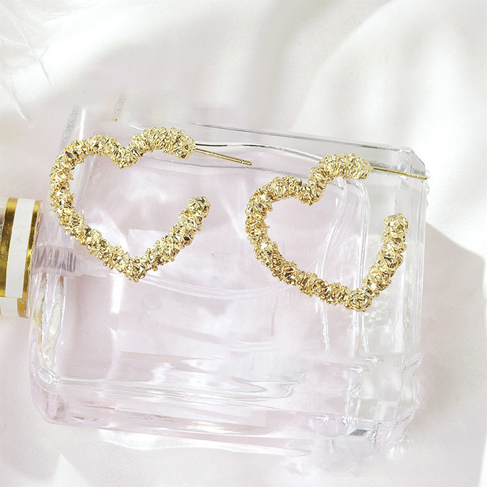 Statement Earrings - Sparkly Crystal Geometric Hexagon, Round Hoops, Vertical Bar, Teardrop Dangles, Shield Disc Drop