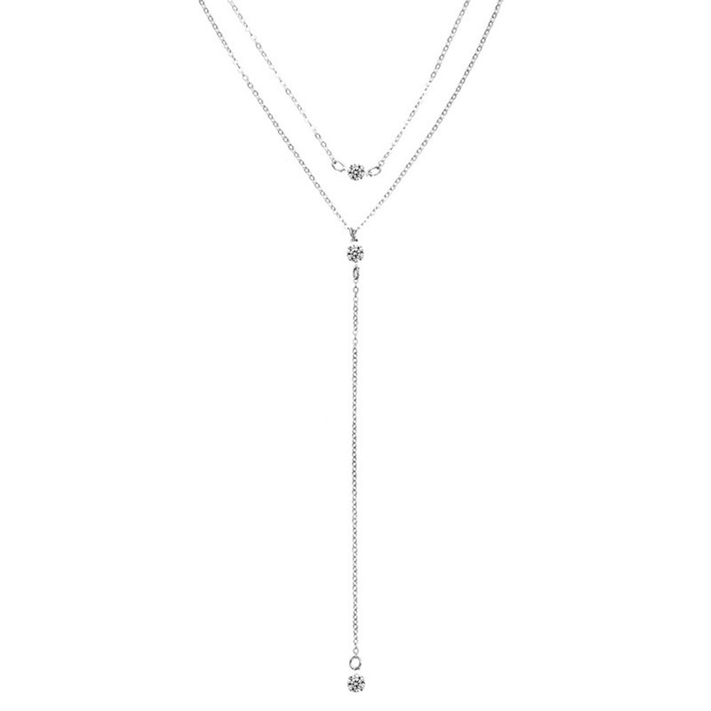 Gold Silver Alloy Chams Y Crystal Necklace for women Girl Choker
