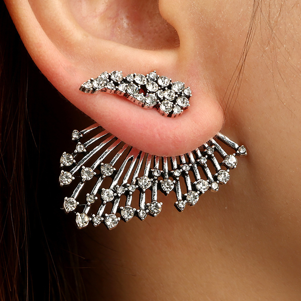 Feather Earrings Low Sensitive Exquisitely Stud Earrings for Women's Holiday Gifts