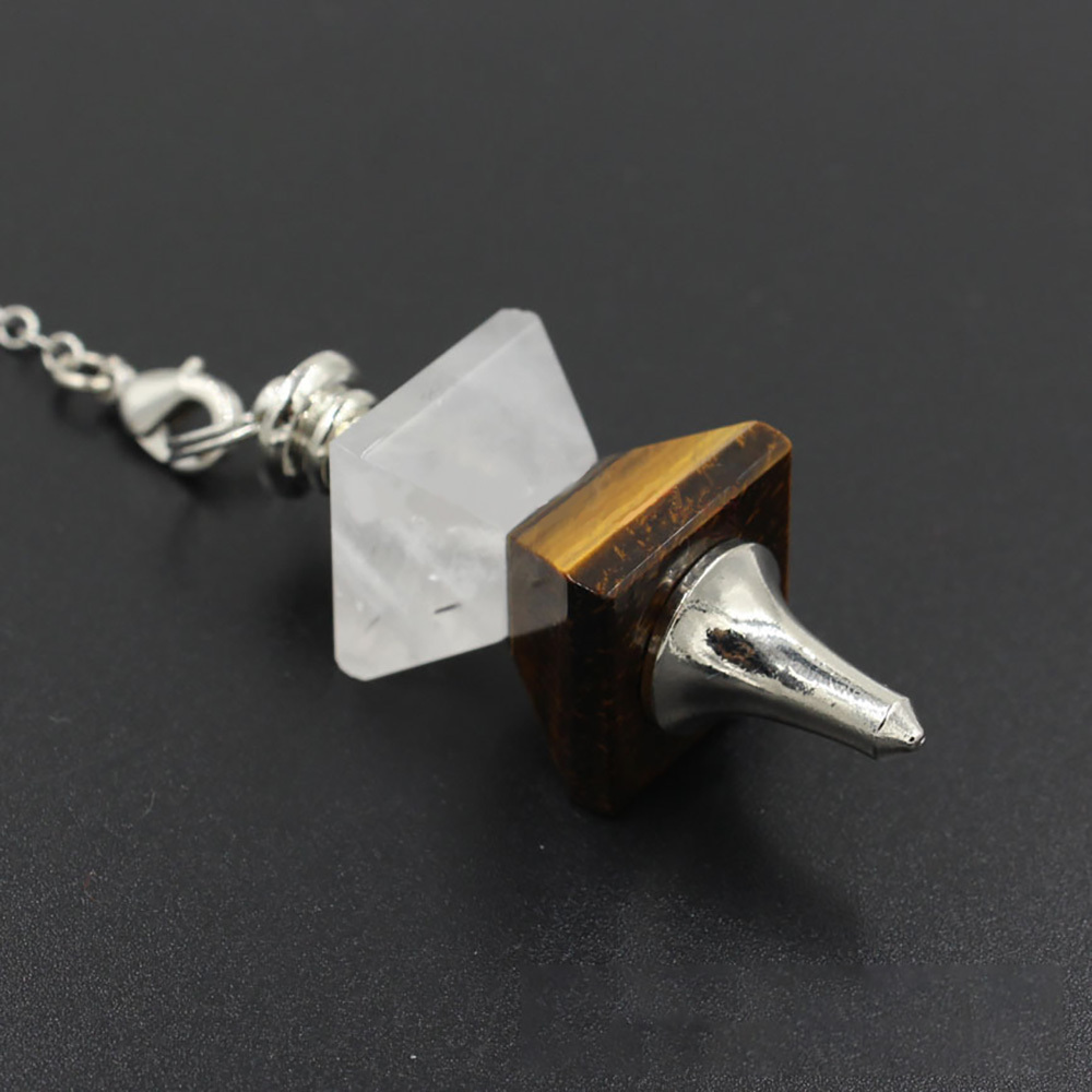 Chakra Spiritual Pendant Nature Energy Gem Pendant Necklace