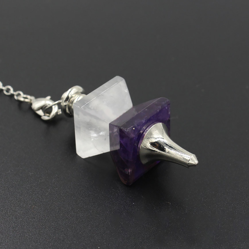 Chakra Spiritual Pendant Nature Energy Gem Pendant Necklace