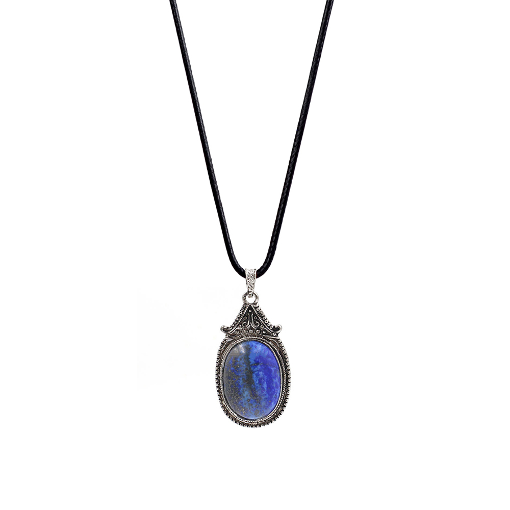 Vintage denier pendant healing crystal pendant necklace nature energy gem pendant necklace