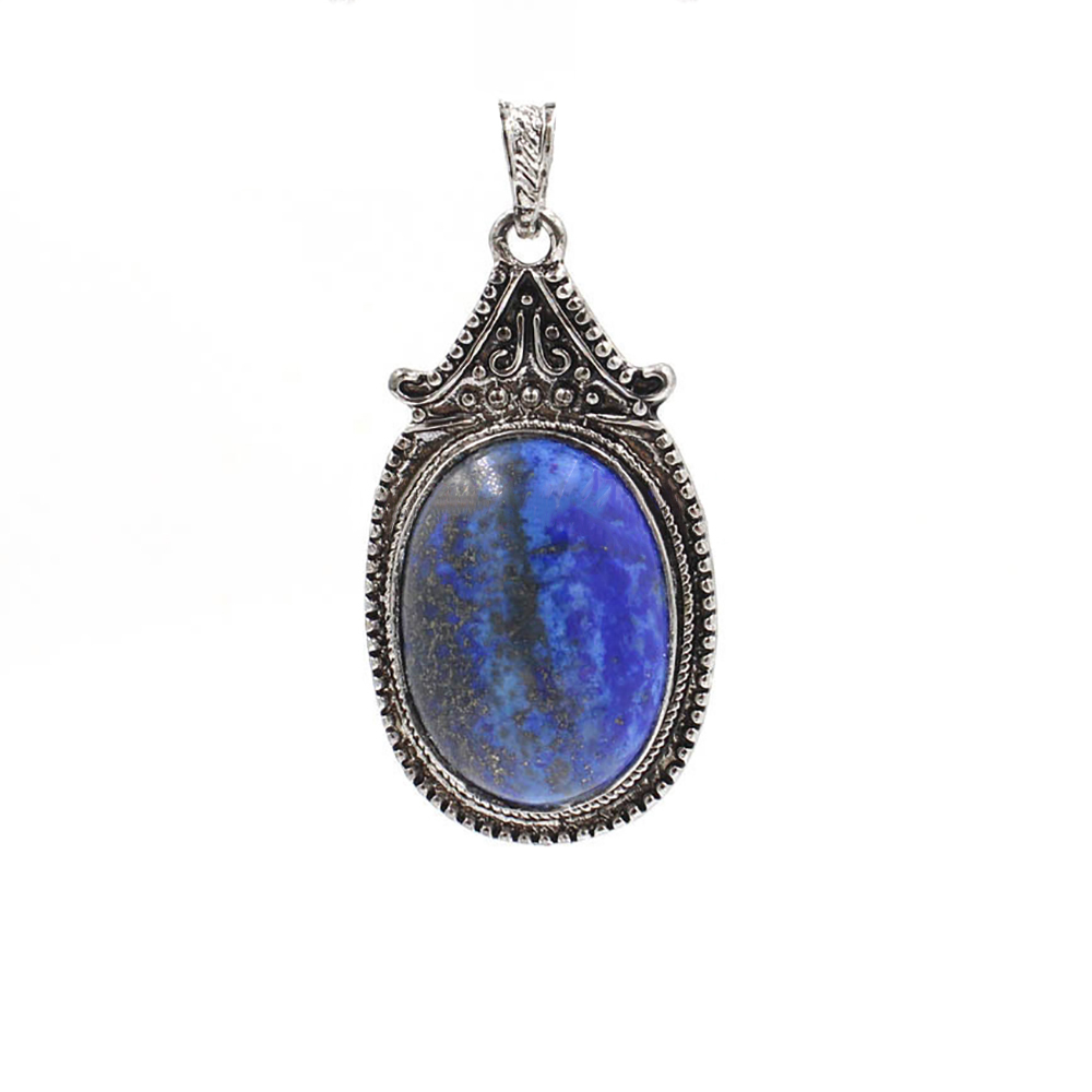 Vintage denier pendant healing crystal pendant necklace nature energy gem pendant necklace