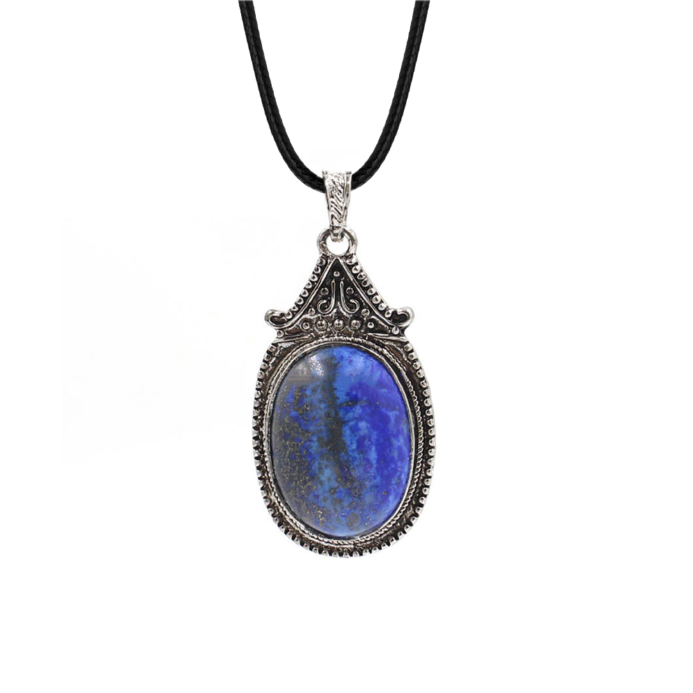 Vintage denier pendant healing crystal pendant necklace nature energy gem pendant necklace