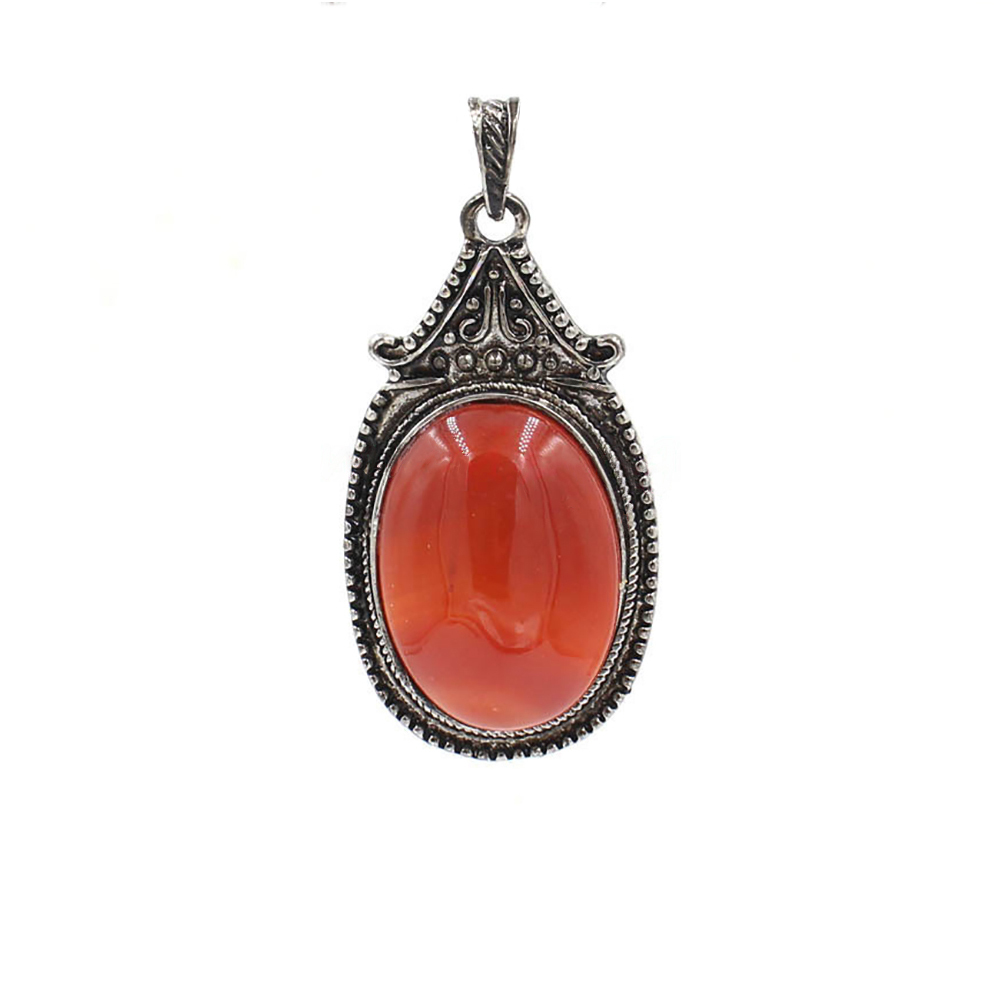 Vintage denier pendant healing crystal pendant necklace nature energy gem pendant necklace