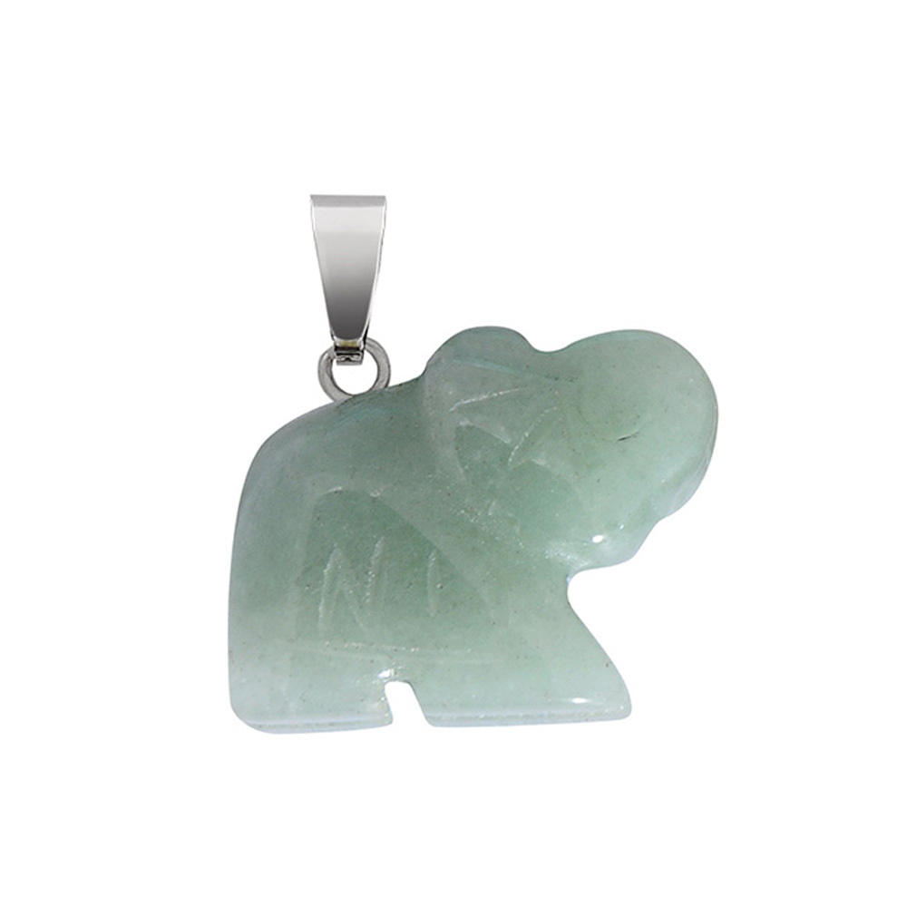 Big Box Healing Crystal Pendant Necklace Reiki Spiritual Energy Gem Quartz Jewelry Gift