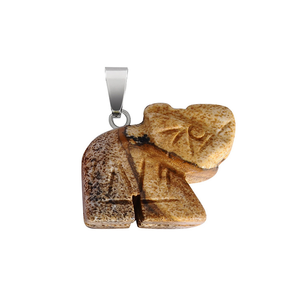 Big Box Healing Crystal Pendant Necklace Reiki Spiritual Energy Gem Quartz Jewelry Gift