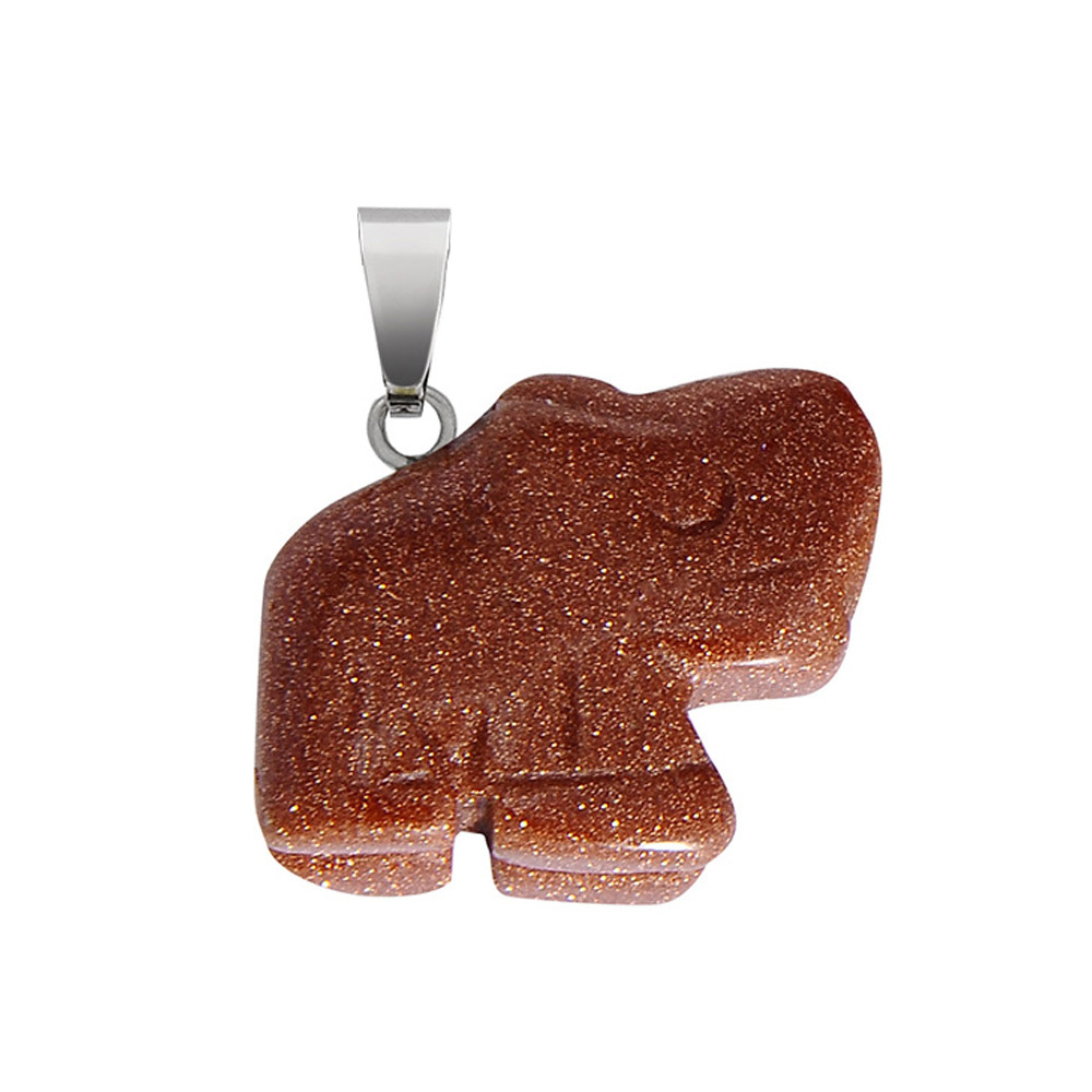 Big Box Healing Crystal Pendant Necklace Reiki Spiritual Energy Gem Quartz Jewelry Gift