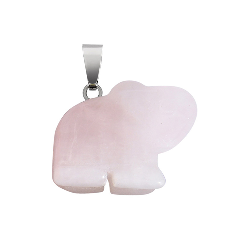 Big Box Healing Crystal Pendant Necklace Reiki Spiritual Energy Gem Quartz Jewelry Gift