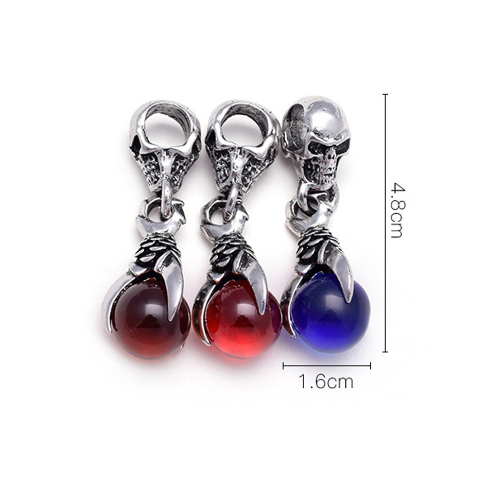 Personality man talon stainless steel pendant skull talon necklace