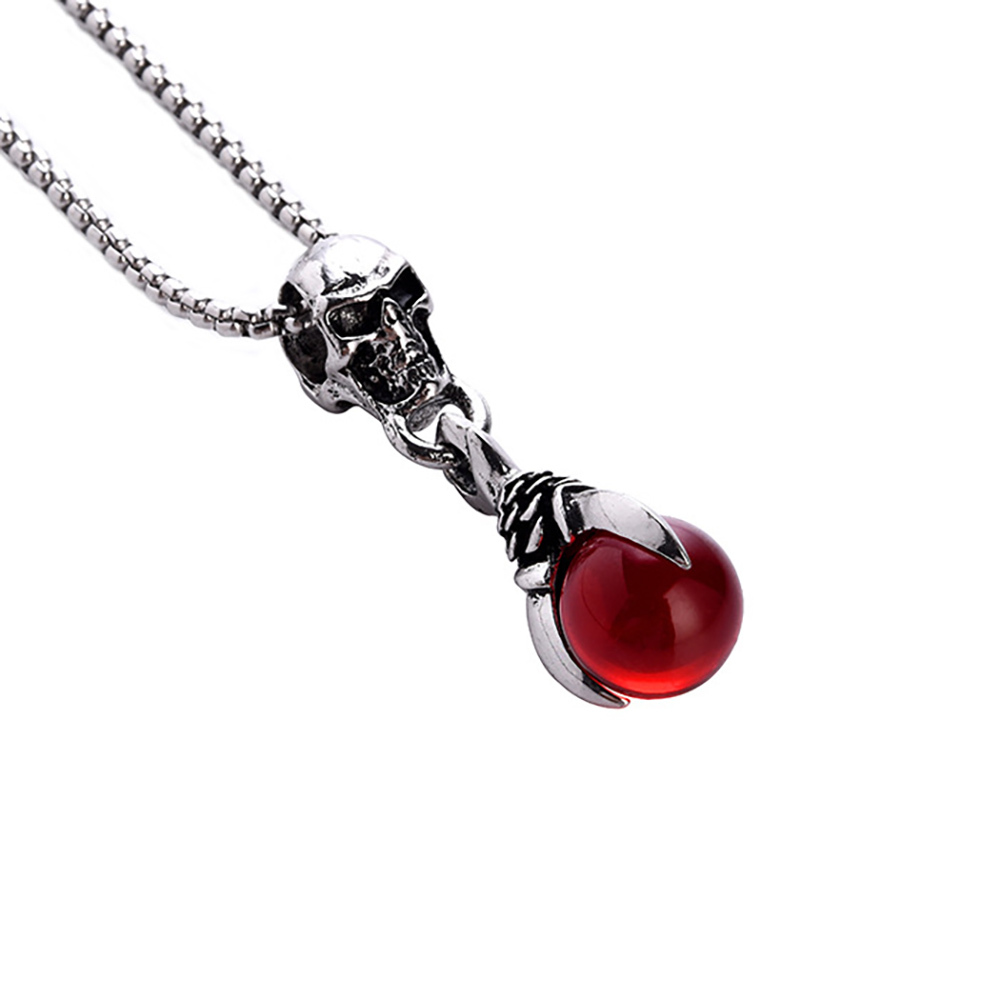 Personality man talon stainless steel pendant skull talon necklace