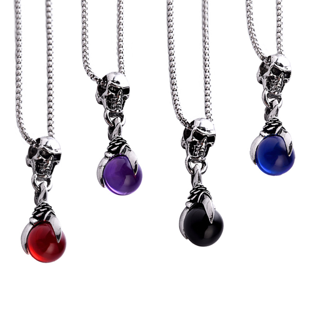 Personality man talon stainless steel pendant skull talon necklace