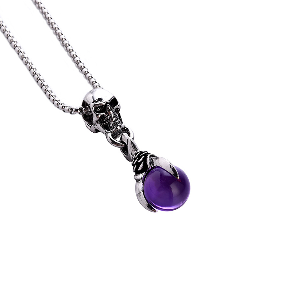 Personality man talon stainless steel pendant skull talon necklace