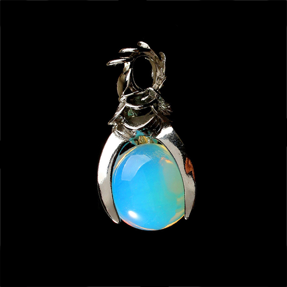 Crystal Eagle Claw Dragon Ball Pendant Gem Chakra Healing Stone Neckle Jewelry, Birthday Gift for Women, Girls, Men