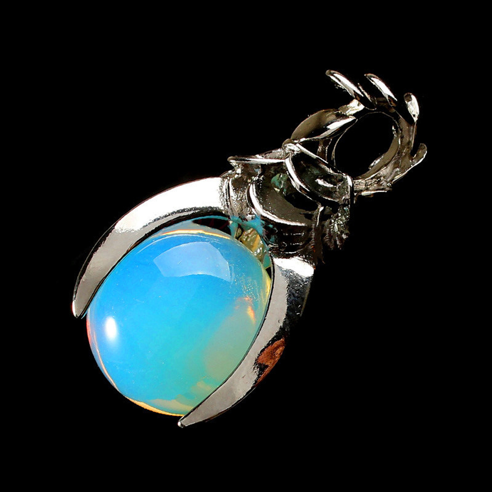 Crystal Eagle Claw Dragon Ball Pendant Gem Chakra Healing Stone Neckle Jewelry, Birthday Gift for Women, Girls, Men