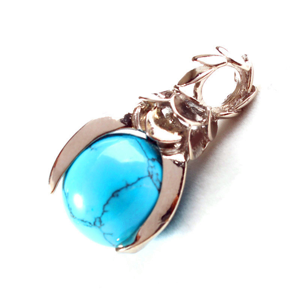 Crystal Eagle Claw Dragon Ball Pendant Gem Chakra Healing Stone Neckle Jewelry, Birthday Gift for Women, Girls, Men