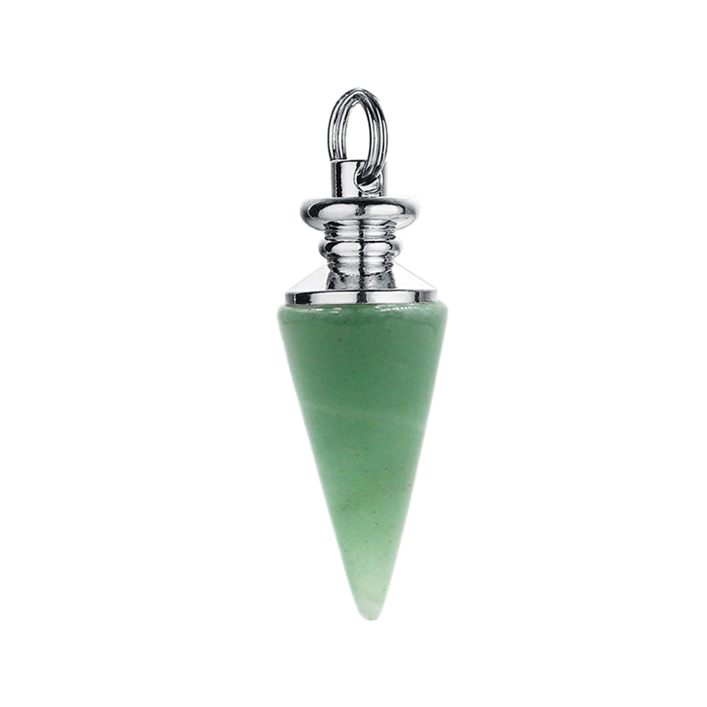 Crystal Pendant Gem Chakra Healing Stone Neckle Jewelry, Birthday Gift for Women and Men