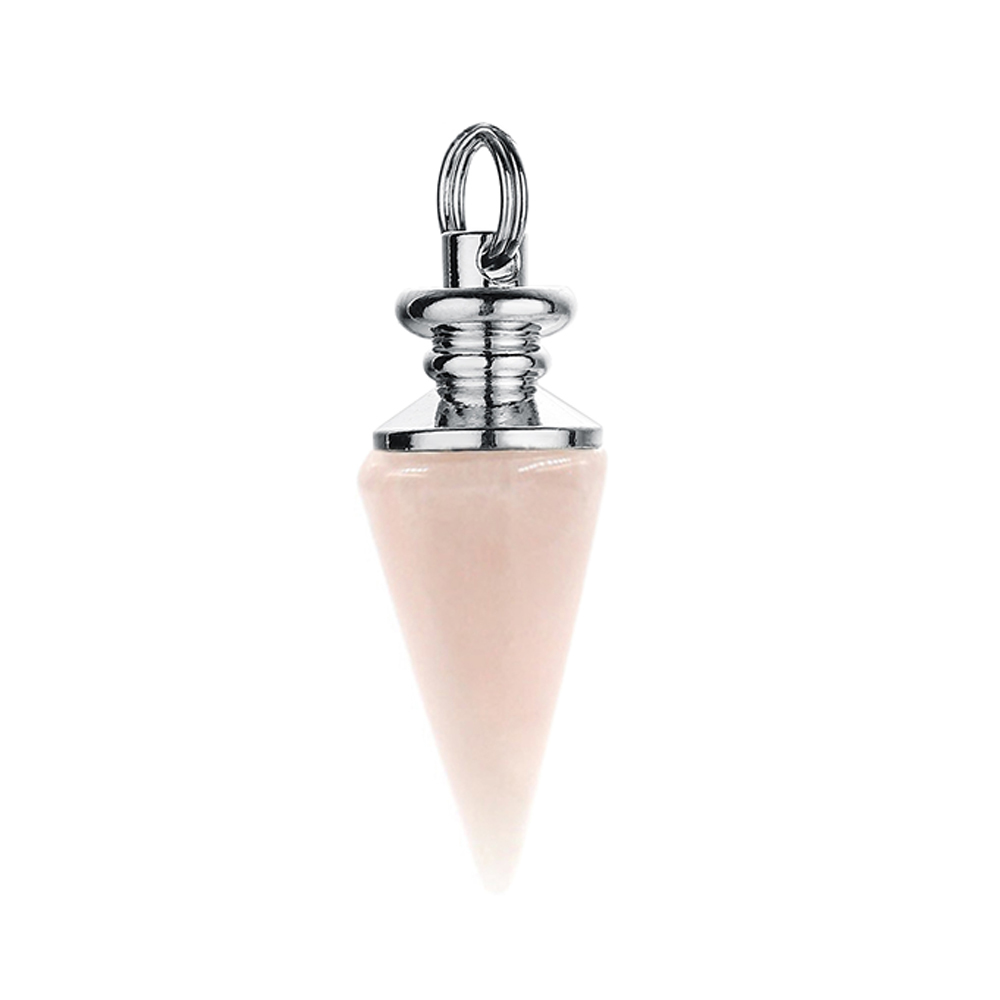 Crystal Pendant Gem Chakra Healing Stone Neckle Jewelry, Birthday Gift for Women and Men