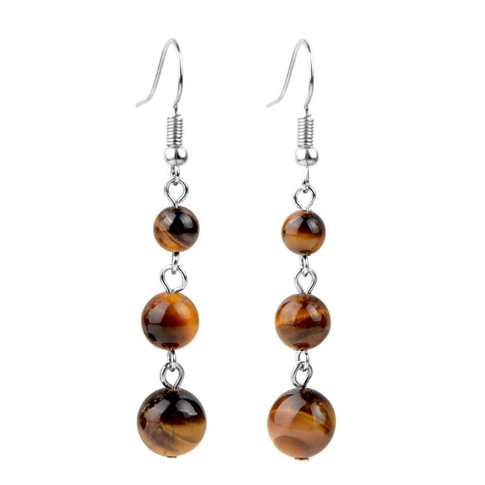 Fashionable long national ethos qualitative gem eardro