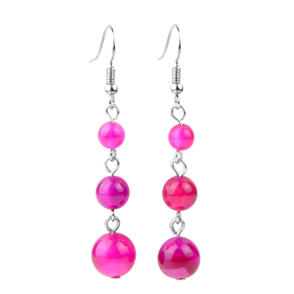 Fashionable long national ethos qualitative gem eardro
