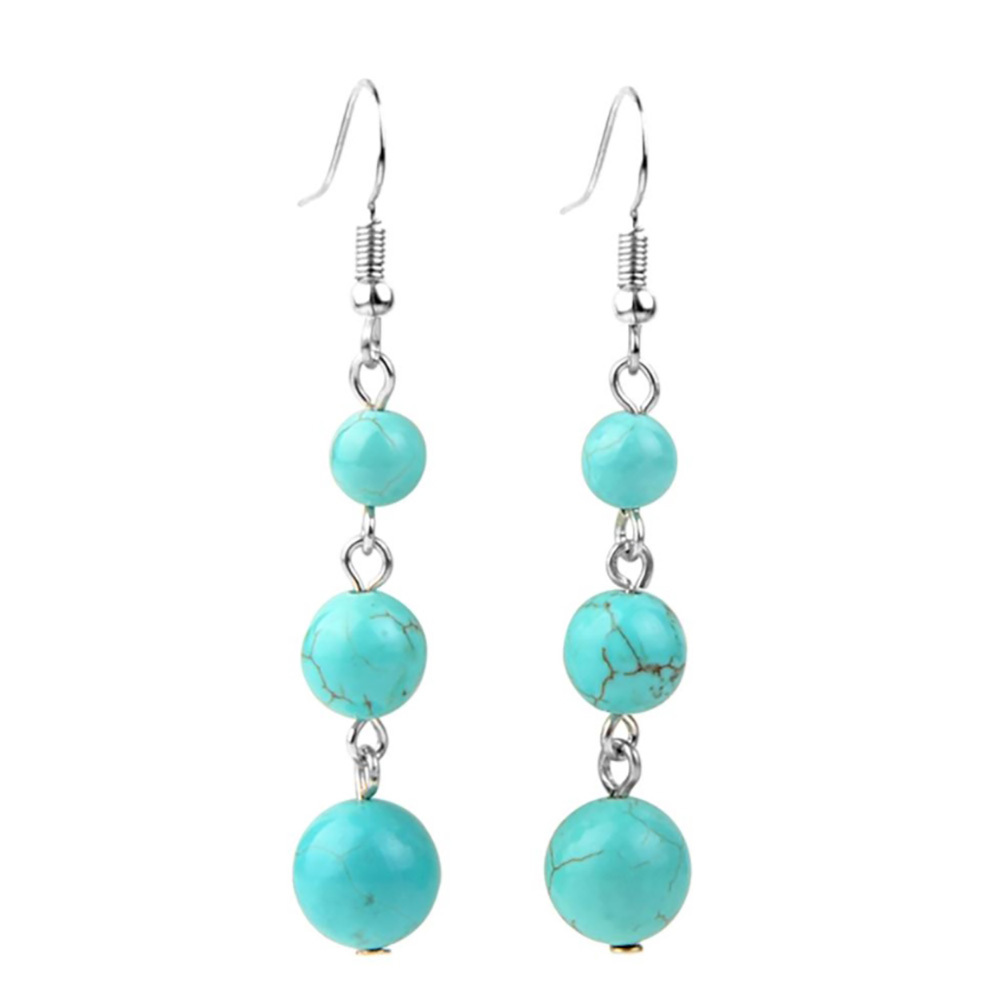 Fashionable long national ethos qualitative gem eardro