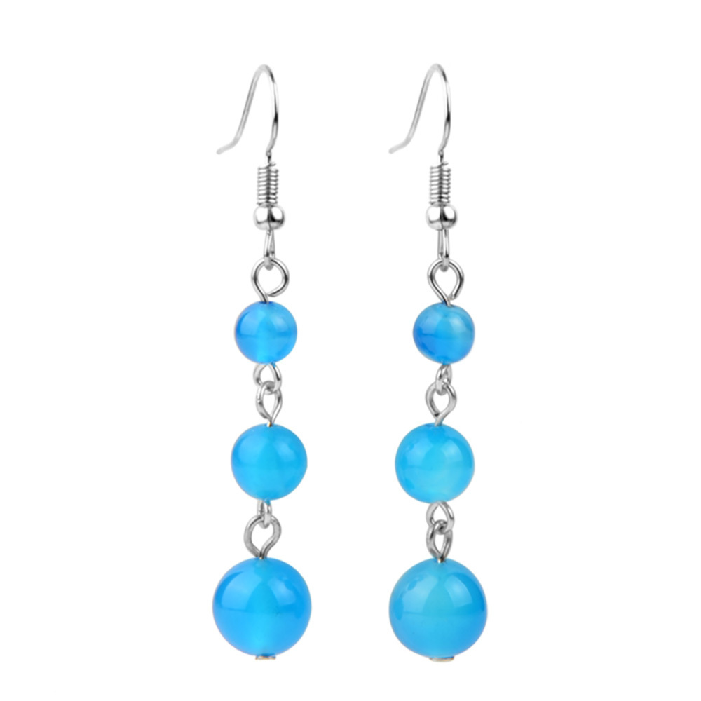 Fashionable long national ethos qualitative gem eardro