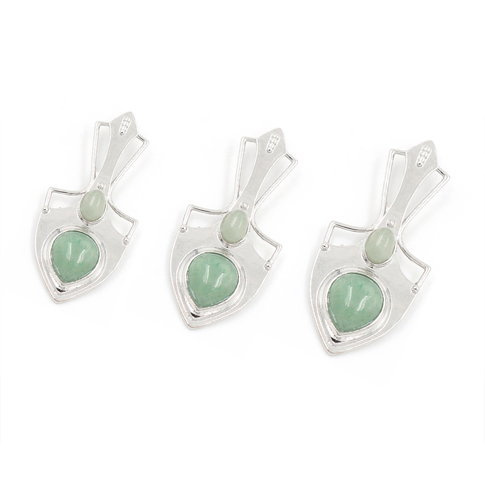 Crystal pendant note pendant necklace gemstone jewelry, gift for men, women