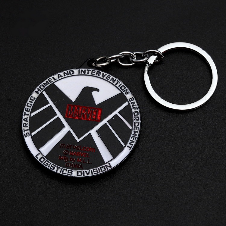 Avengers Captain America Iron Man Thor Hammer Key Chain Thanos Palm Key Chain Car Key Ring