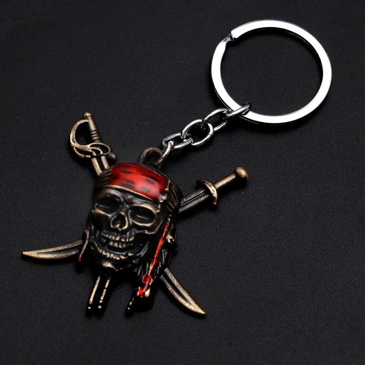 Avengers Captain America Iron Man Thor Hammer Key Chain Thanos Palm Key Chain Car Key Ring
