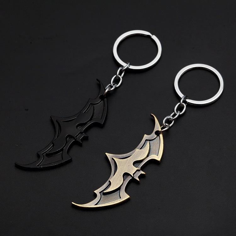 Avengers Captain America Iron Man Thor Hammer Key Chain Thanos Palm Key Chain Car Key Ring