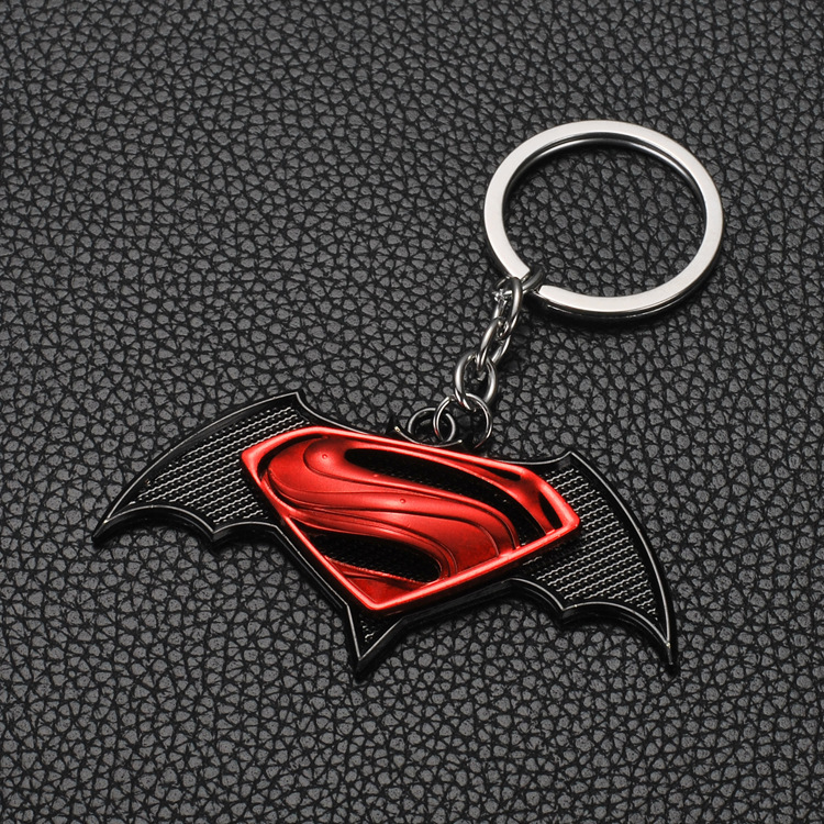 Avengers Captain America Iron Man Thor Hammer Key Chain Thanos Palm Key Chain Car Key Ring