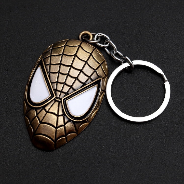 Avengers Captain America Iron Man Thor Hammer Key Chain Thanos Palm Key Chain Car Key Ring