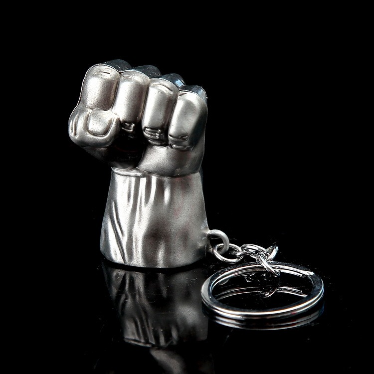 Avengers Captain America Iron Man Thor Hammer Key Chain Thanos Palm Key Chain Car Key Ring