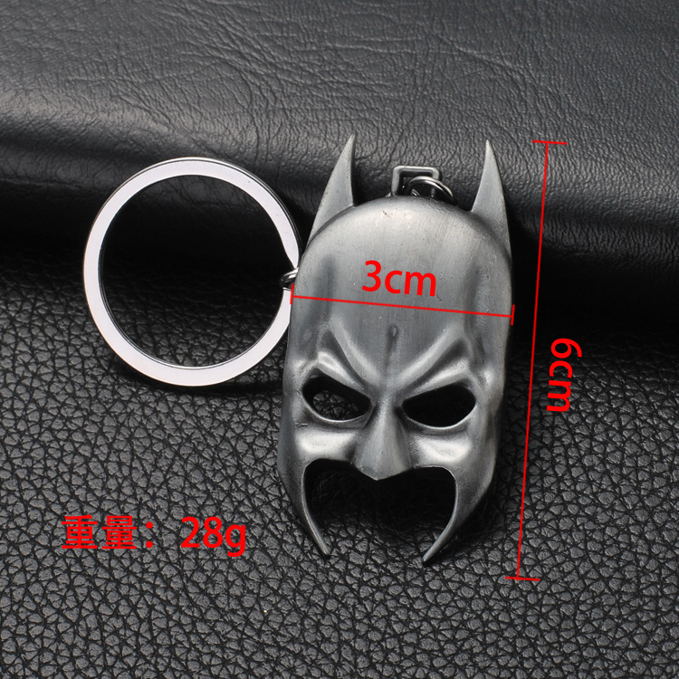 Avengers Captain America Iron Man Thor Hammer Key Chain Thanos Palm Key Chain Car Key Ring