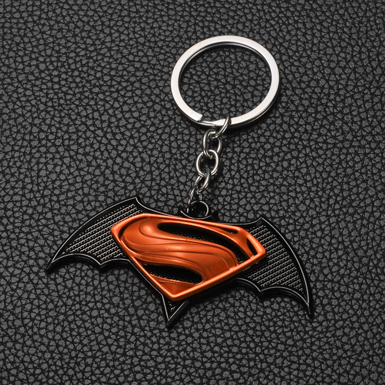 Avengers Captain America Iron Man Thor Hammer Key Chain Thanos Palm Key Chain Car Key Ring