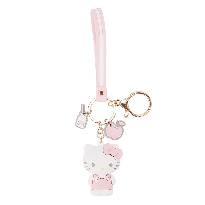 Cartoon Keychain Hello Kitty Womens Purse Charms For Handbags Decor Accessories Cute Key Chain Anime Cartoon Melody Keychains Kawaii Purse Charms Wome