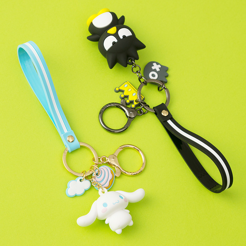 Cartoon Keychain Hello Kitty Womens Purse Charms For Handbags Decor Accessories Cute Key Chain Anime Cartoon Melody Keychains Kawaii Purse Charms Wome
